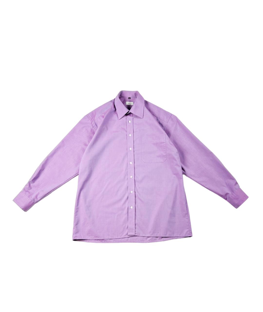 PAUL SMITH Фиолетовая хлопковая классическая рубашка, фото 5