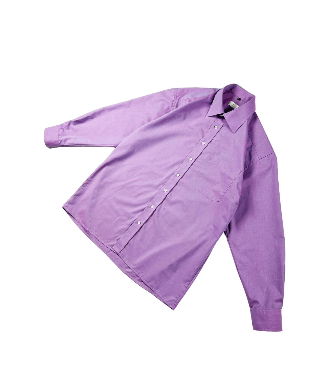 PAUL SMITH Фиолетовая хлопковая классическая рубашка, фото 2