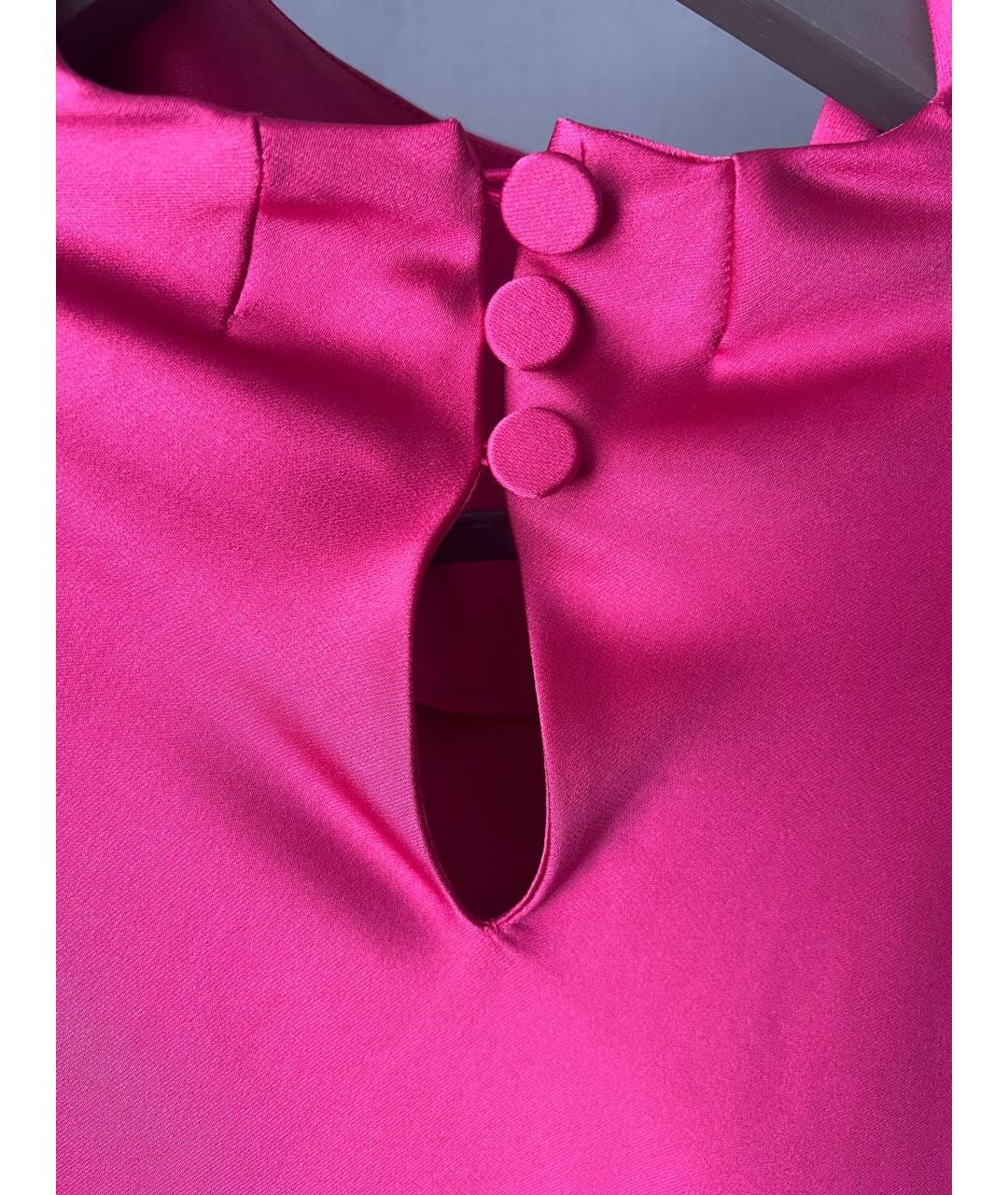 STINE GOYA Розовое полиэстеровое вечернее платье, фото 4