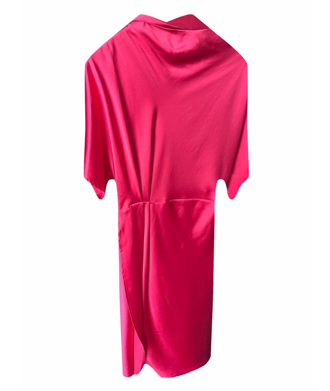 STINE GOYA Розовое полиэстеровое вечернее платье, фото 1
