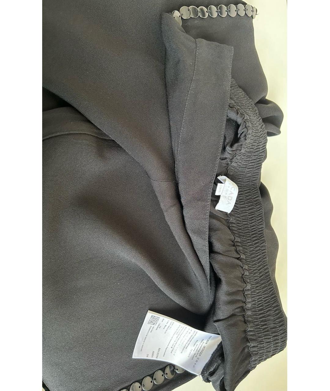 ESCADA Черный вискозный костюм с брюками, фото 7