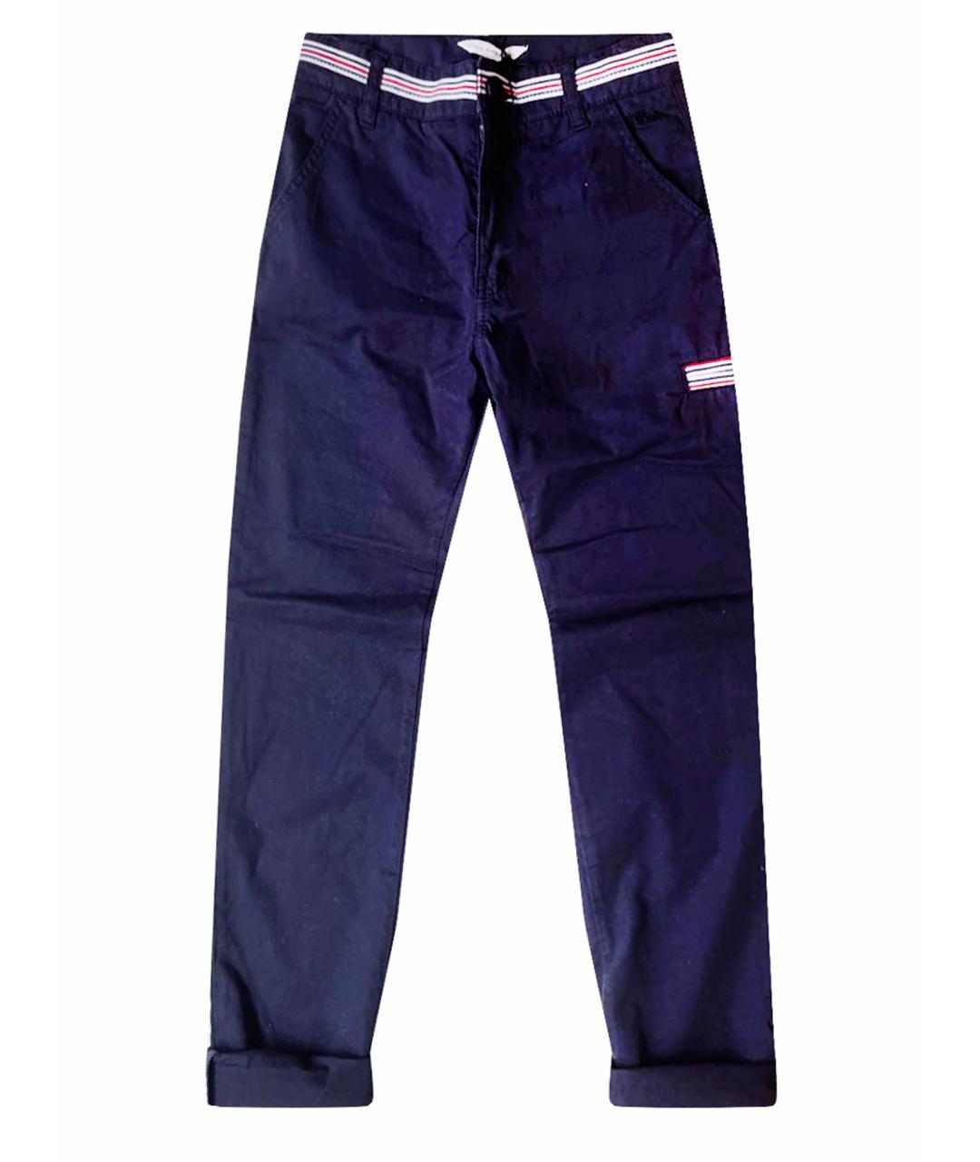 MARC JACOBS Темно-синие хлопковые брюки и шорты, фото 1
