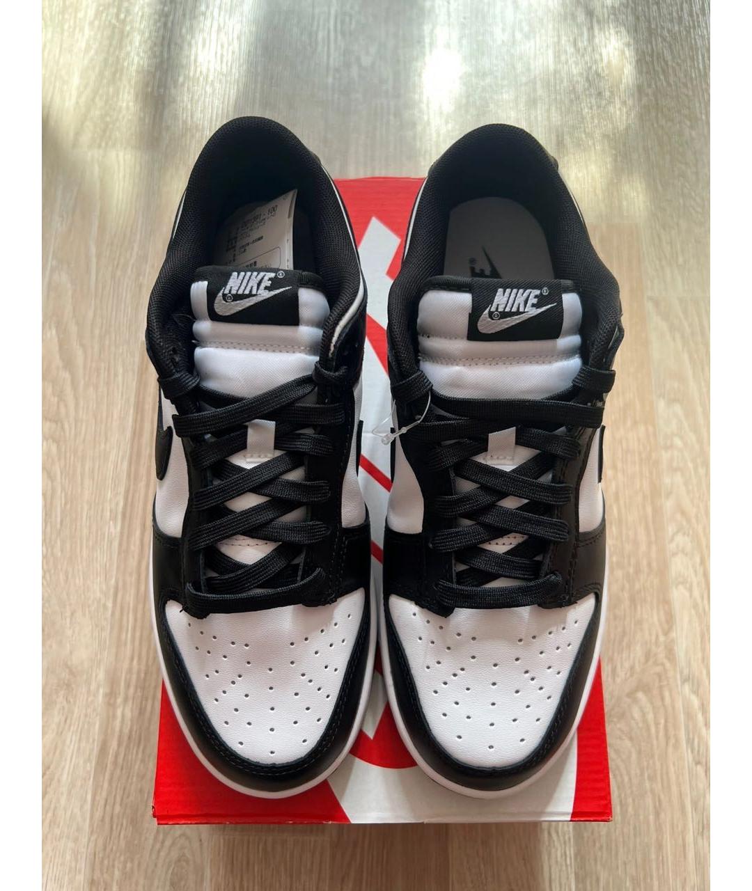 NIKE Кожаные низкие кроссовки / кеды, фото 3