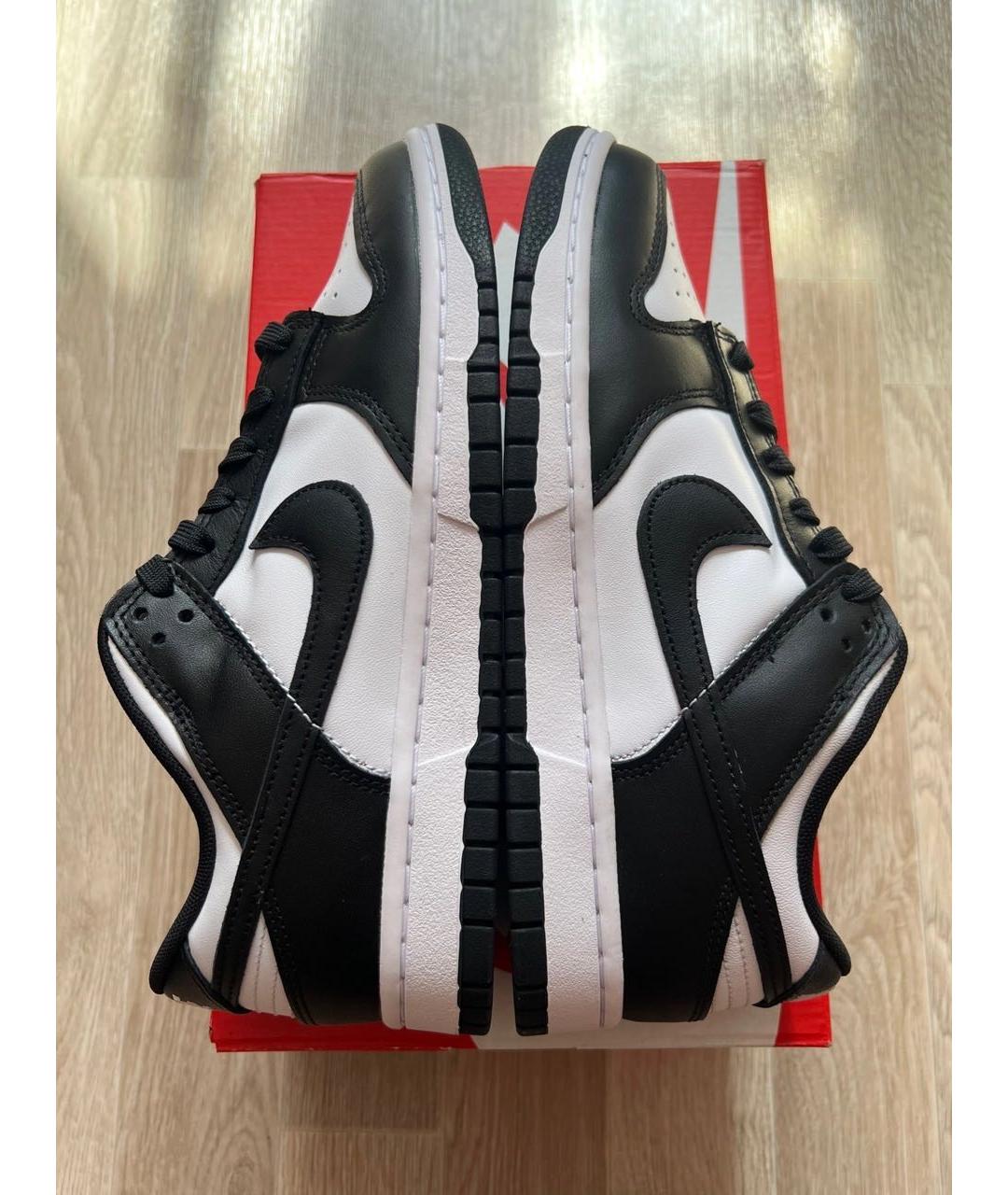 NIKE Кожаные низкие кроссовки / кеды, фото 5