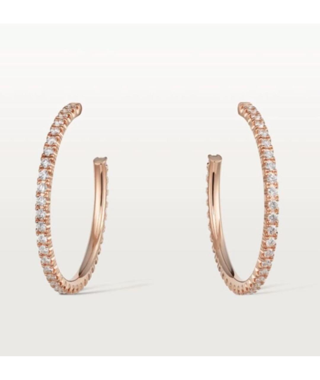 CARTIER Золотые серьги из желтого золота, фото 6