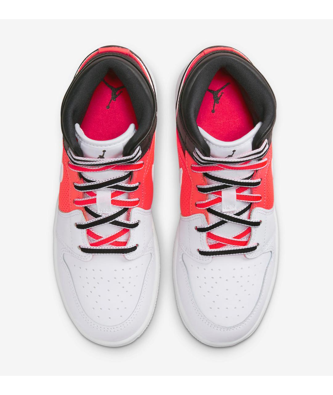 JORDAN Мульти кожаные высокие кроссовки / кеды, фото 3