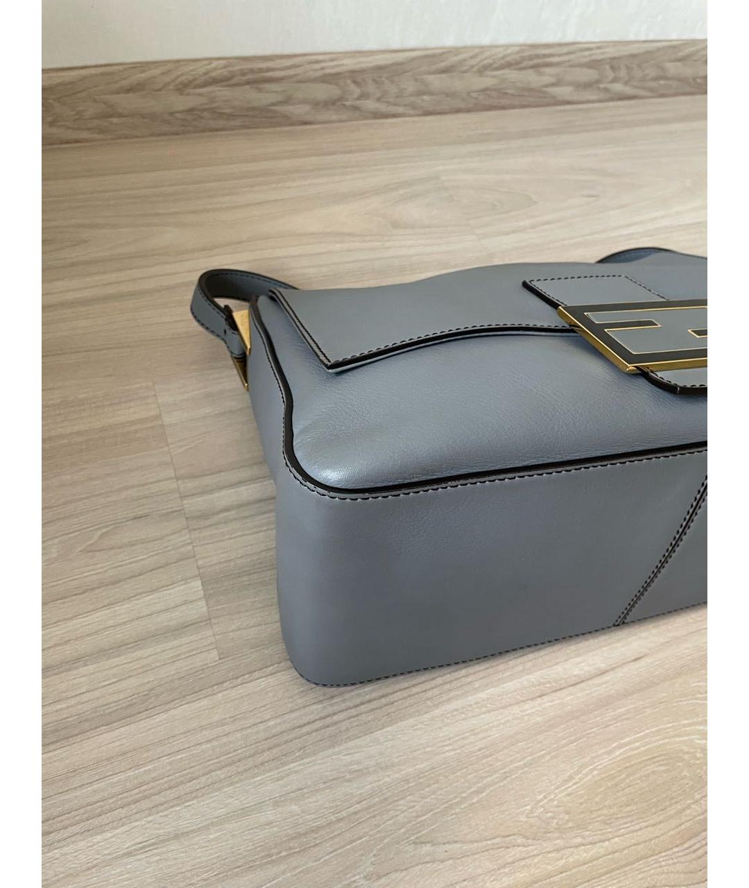 FENDI Кожаная сумка через плечо, фото 4
