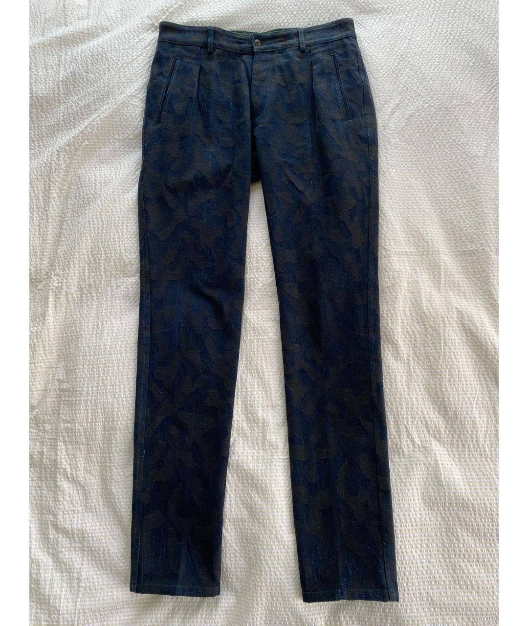 BERWICH Темно-синие брюки чинос, фото 6
