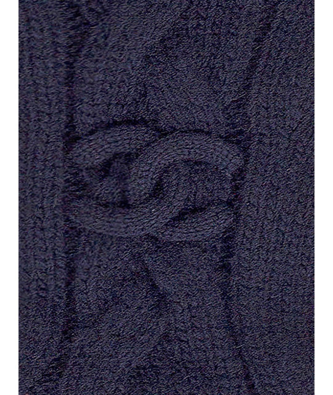 CHANEL PRE-OWNED Темно-синие шерстяные перчатки, фото 2