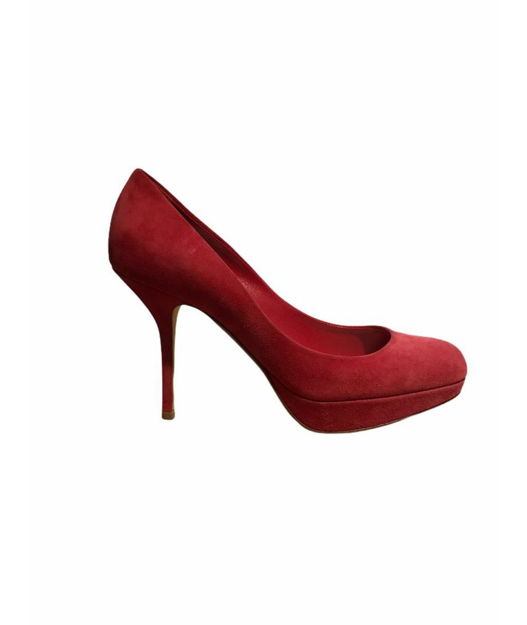CHRISTIAN DIOR PRE-OWNED Красные замшевые туфли, фото 1