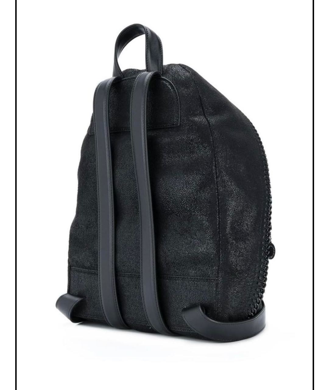 STELLA MCCARTNEY Черный рюкзак из искусственной кожи, фото 2