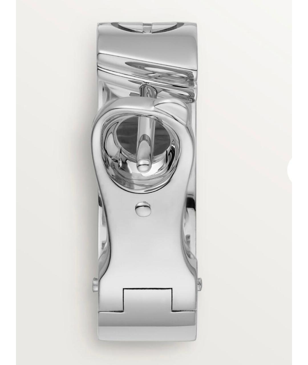 CARTIER Белые серьги из белого золота, фото 2