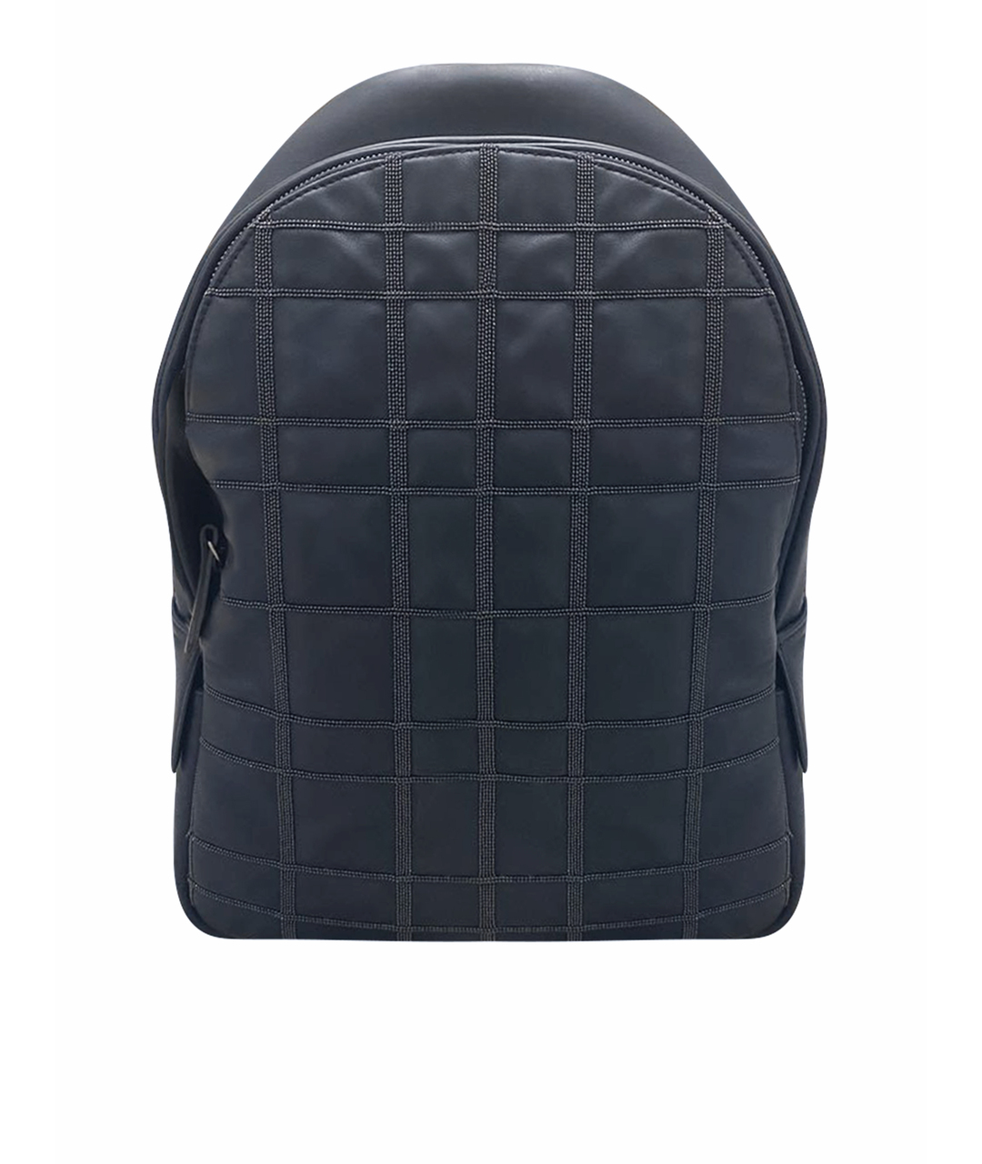 BRUNELLO CUCINELLI Темно-синий кожаный рюкзак, фото 1