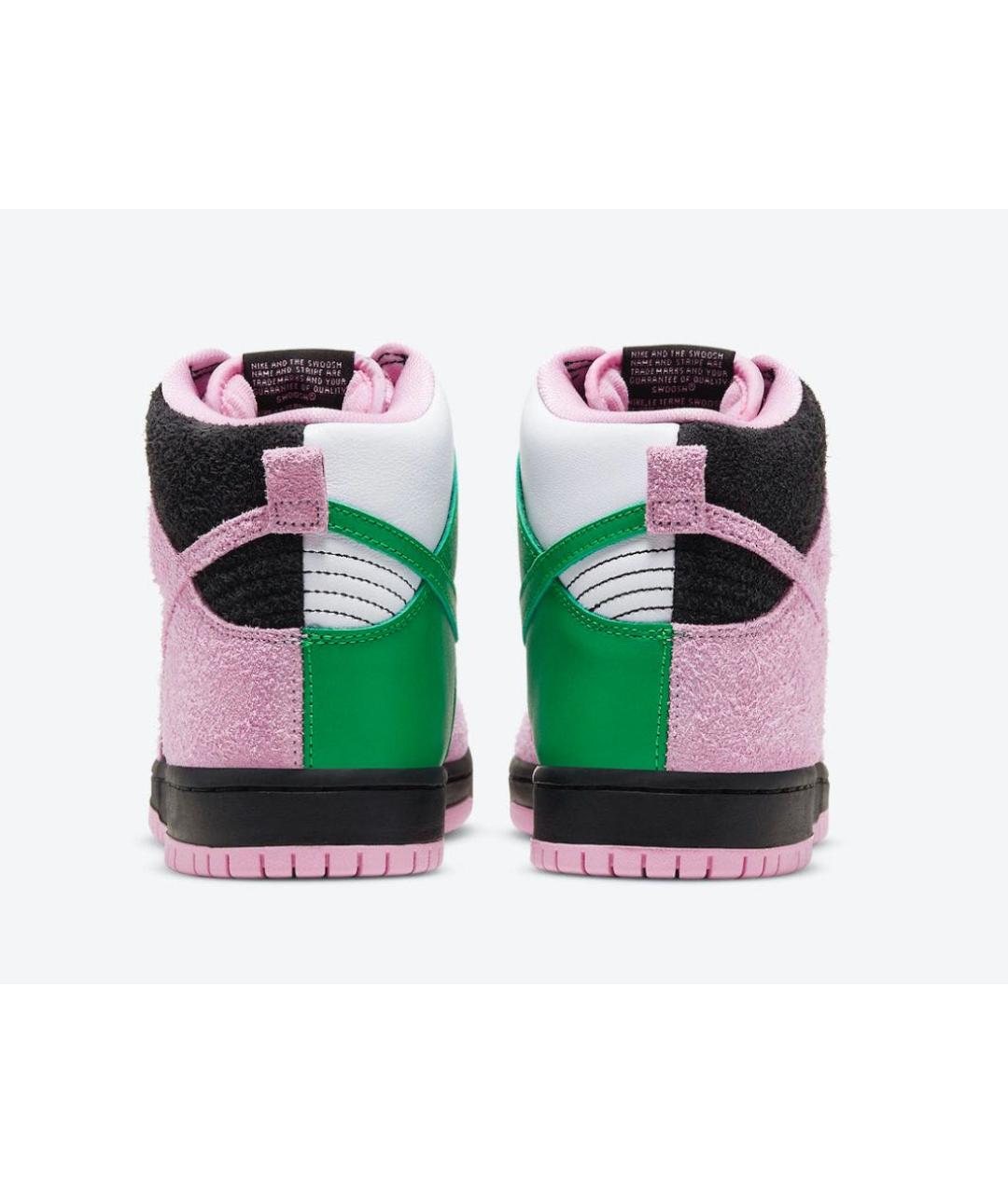 NIKE Мульти замшевые высокие кроссовки / кеды, фото 4
