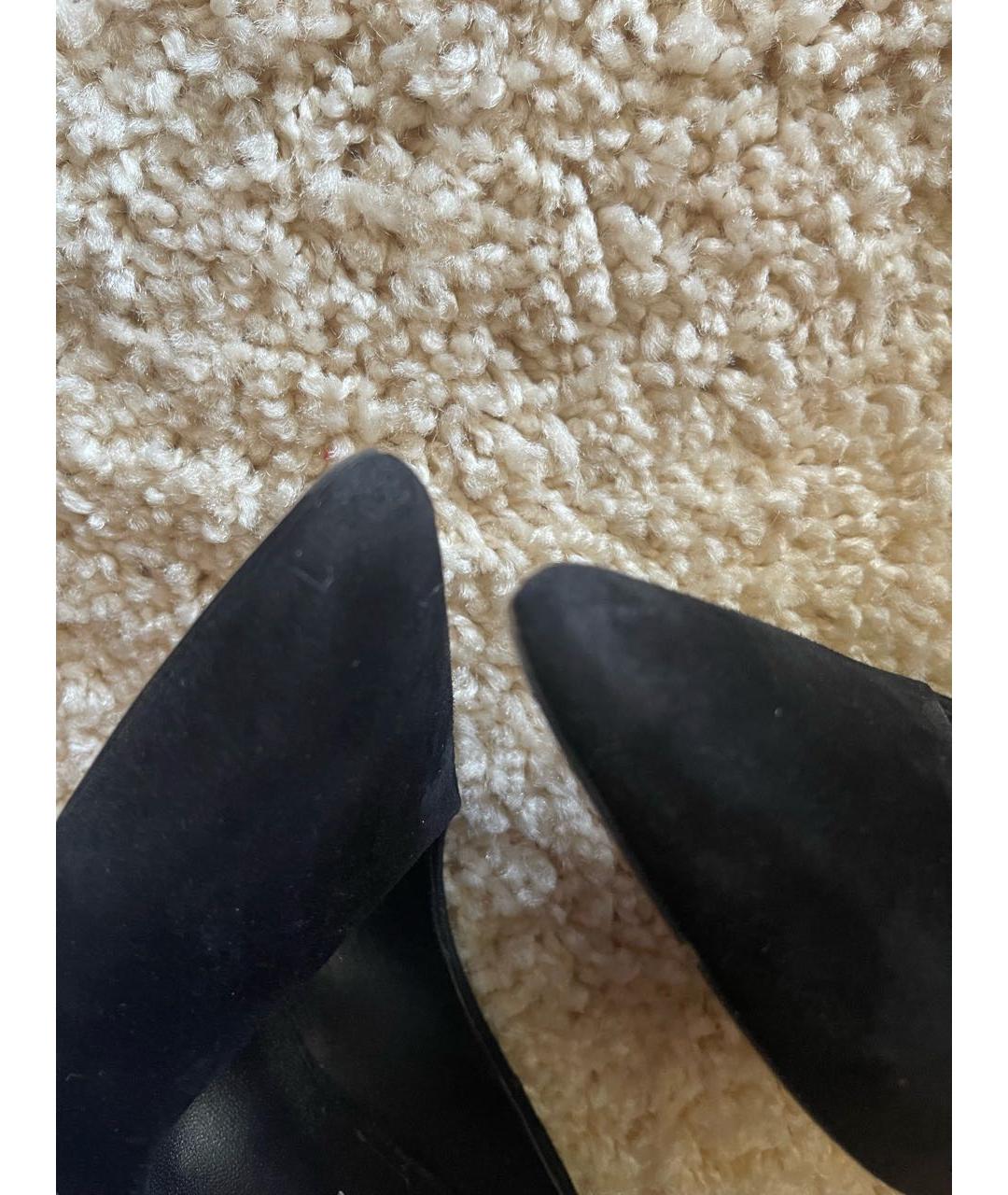 CASADEI Черные замшевые туфли, фото 8