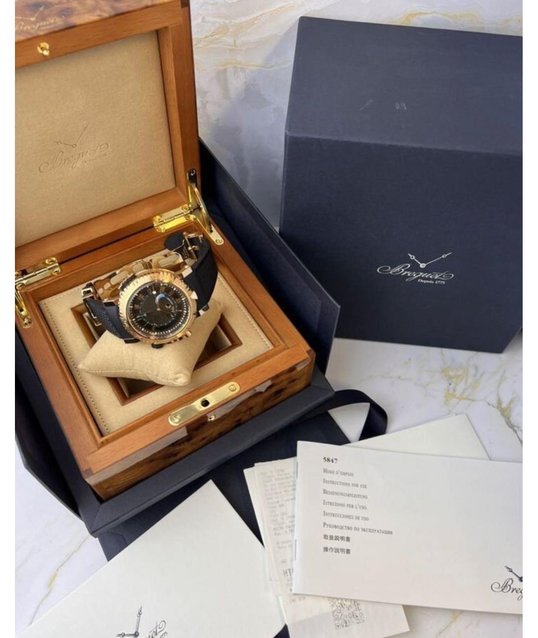 Breguet Золотые часы из желтого золота, фото 6