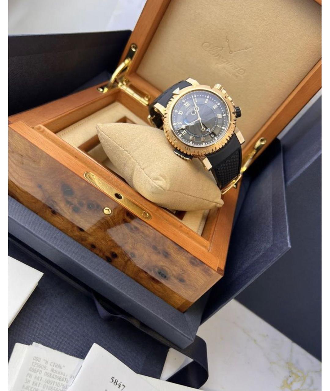 Breguet Золотые часы из желтого золота, фото 5