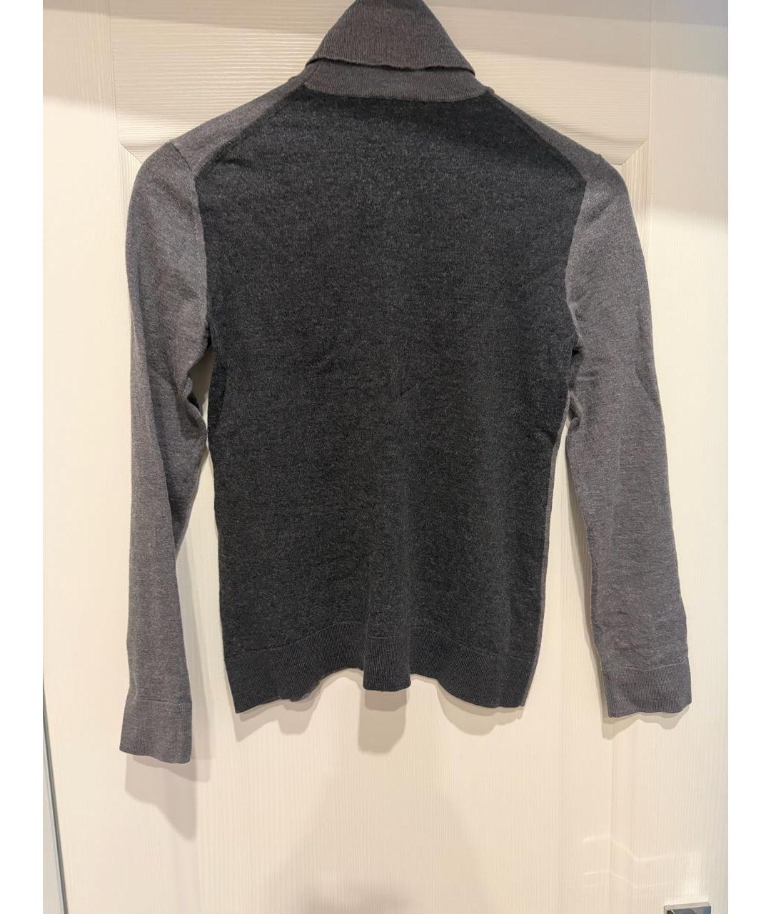 BURBERRY Антрацитовая шерстяная водолазка, фото 2