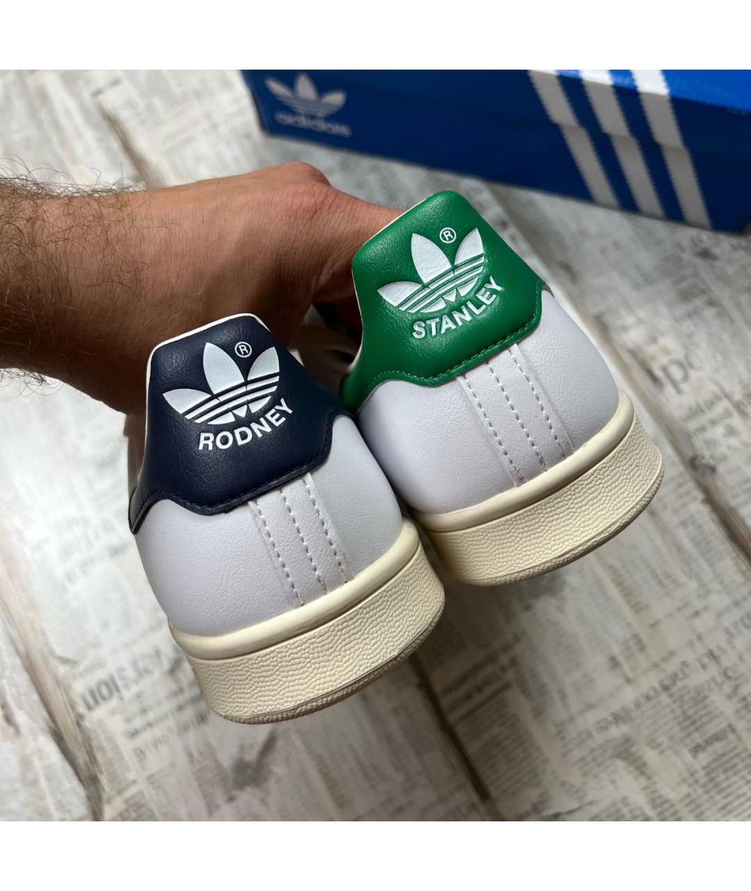 ADIDAS Белые низкие кроссовки / кеды, фото 4