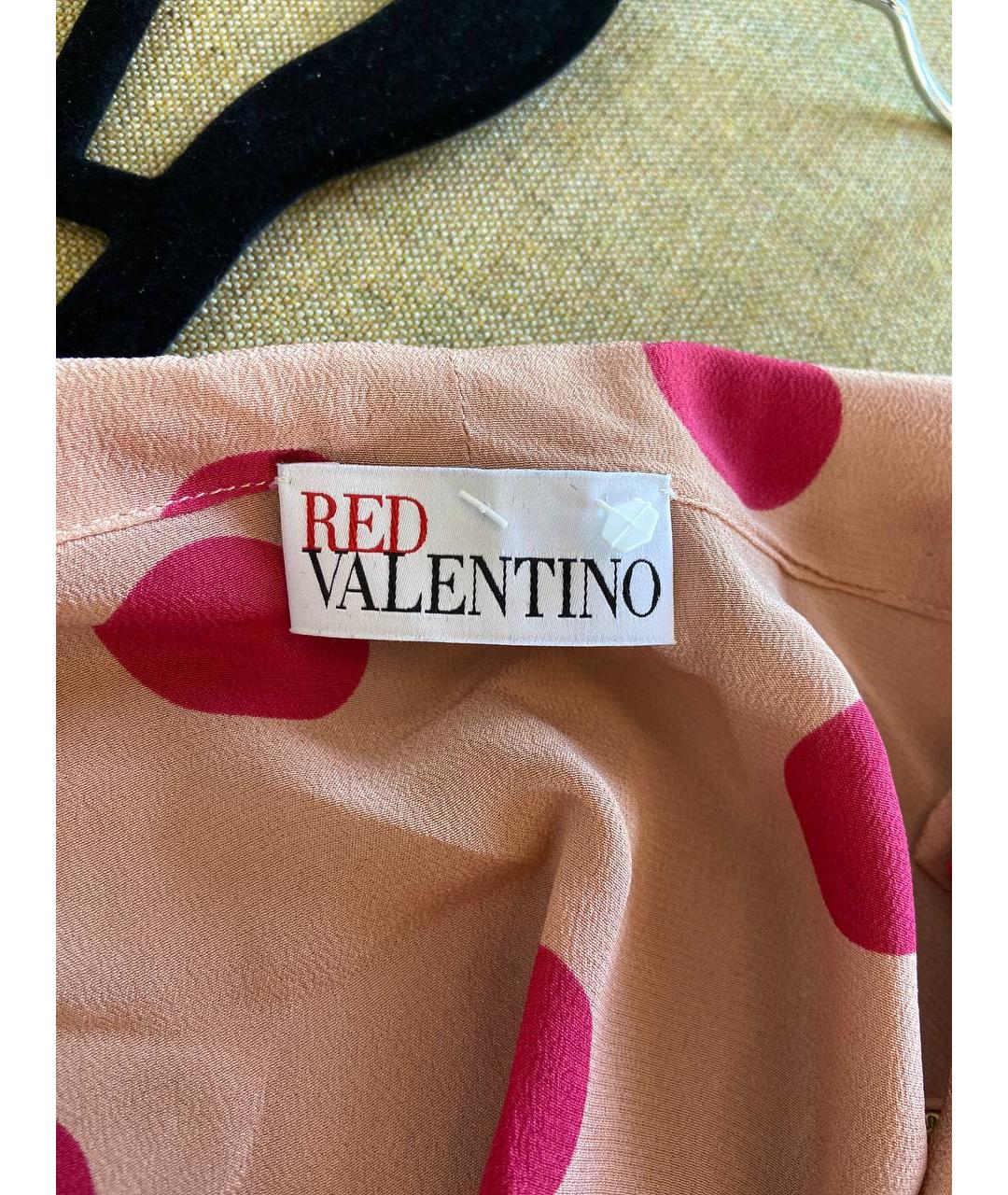 RED VALENTINO Полиэстеровое повседневное платье, фото 4