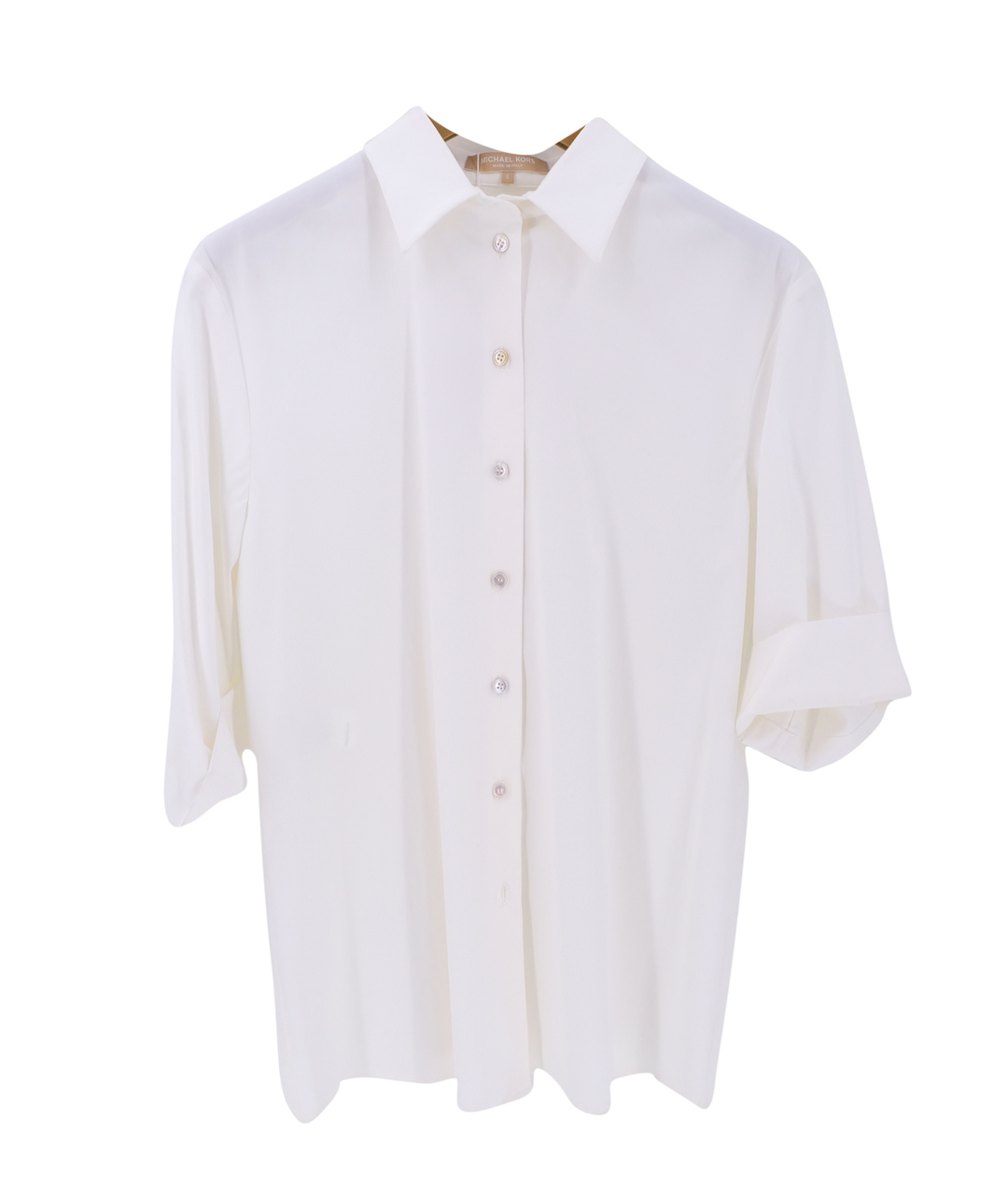 MICHAEL KORS Белая хлопковая рубашка, фото 1