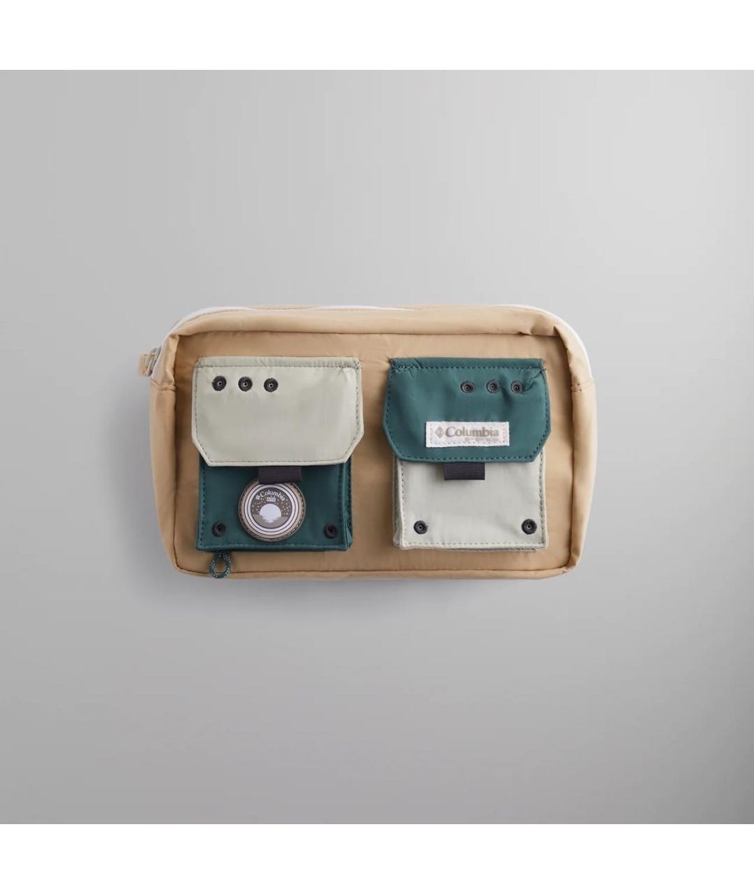 KITH Бежевая синтетическая поясная сумка для мужчин – купить в