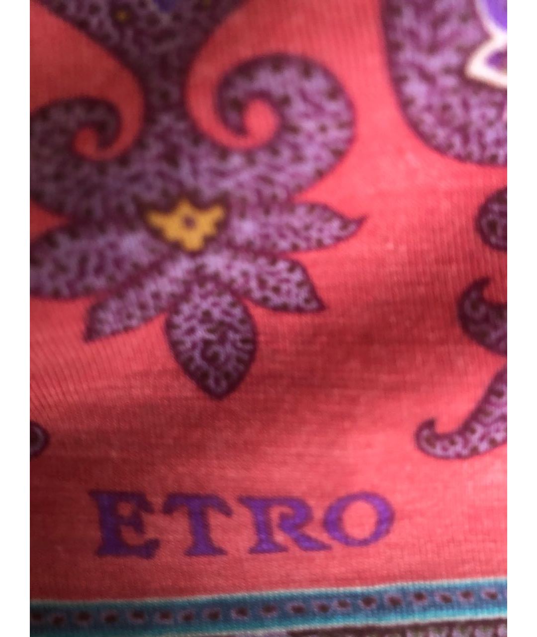 ETRO Фиолетовая шерстяная водолазка, фото 3