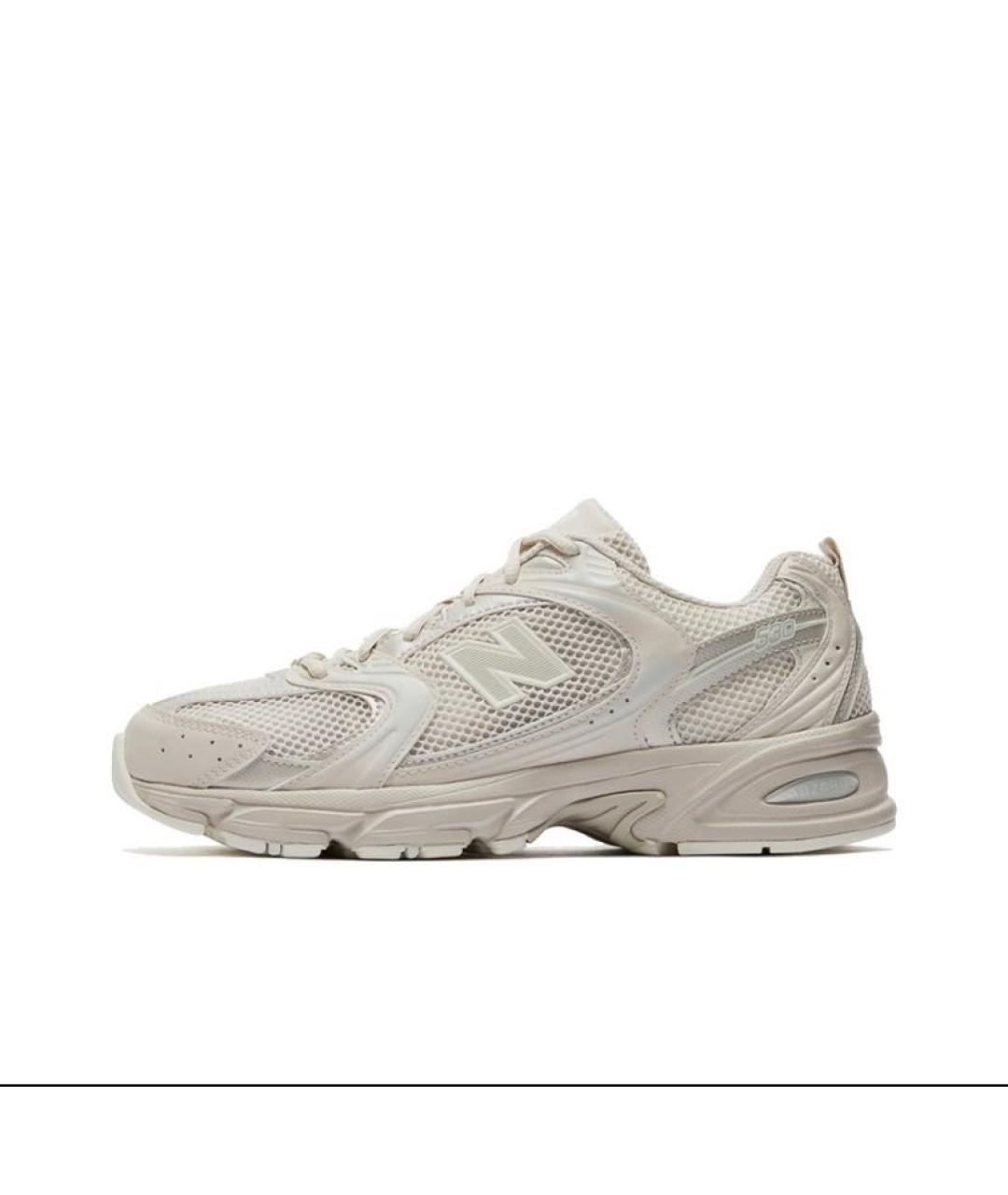 NEW BALANCE Бежевые текстильные кроссовки, фото 9