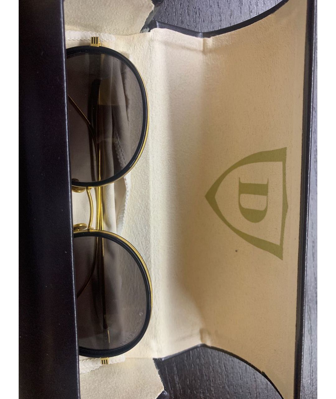 DITA Черные металлические солнцезащитные очки, фото 4