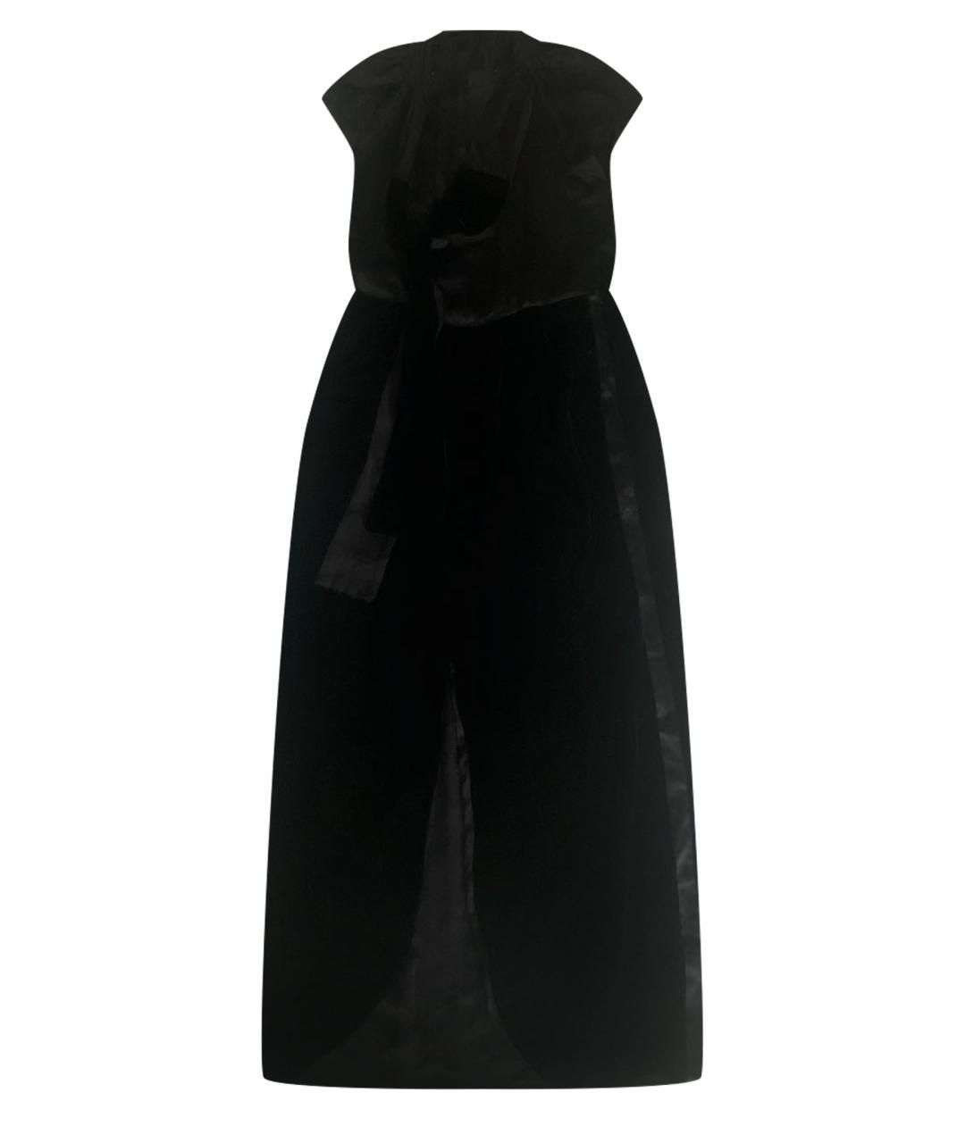 SAINT LAURENT Черное вечернее платье, фото 1