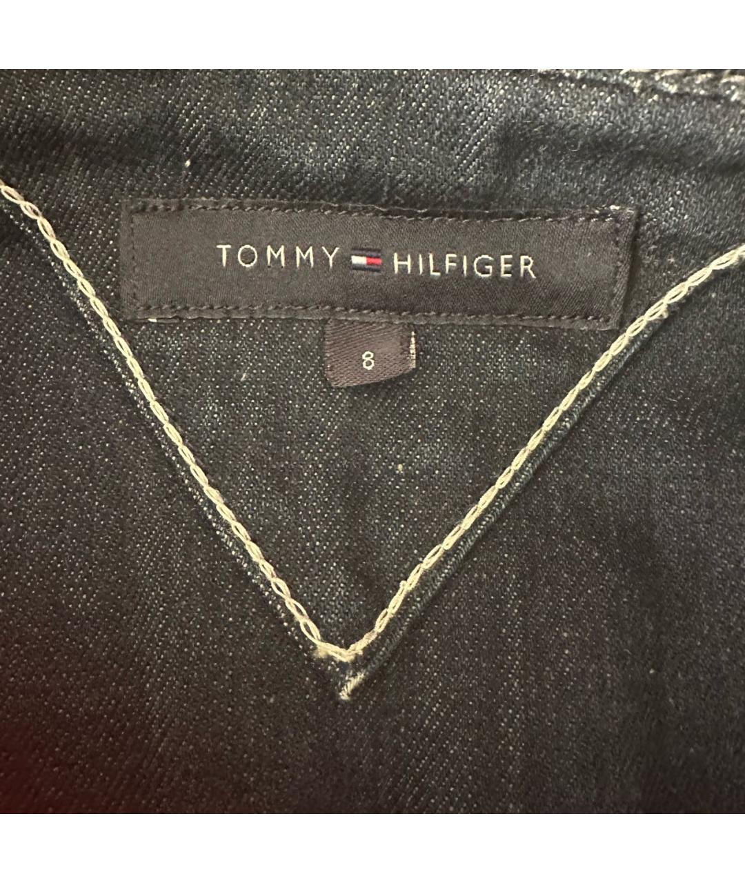 TOMMY HILFIGER Темно-синяя деним куртка, фото 3