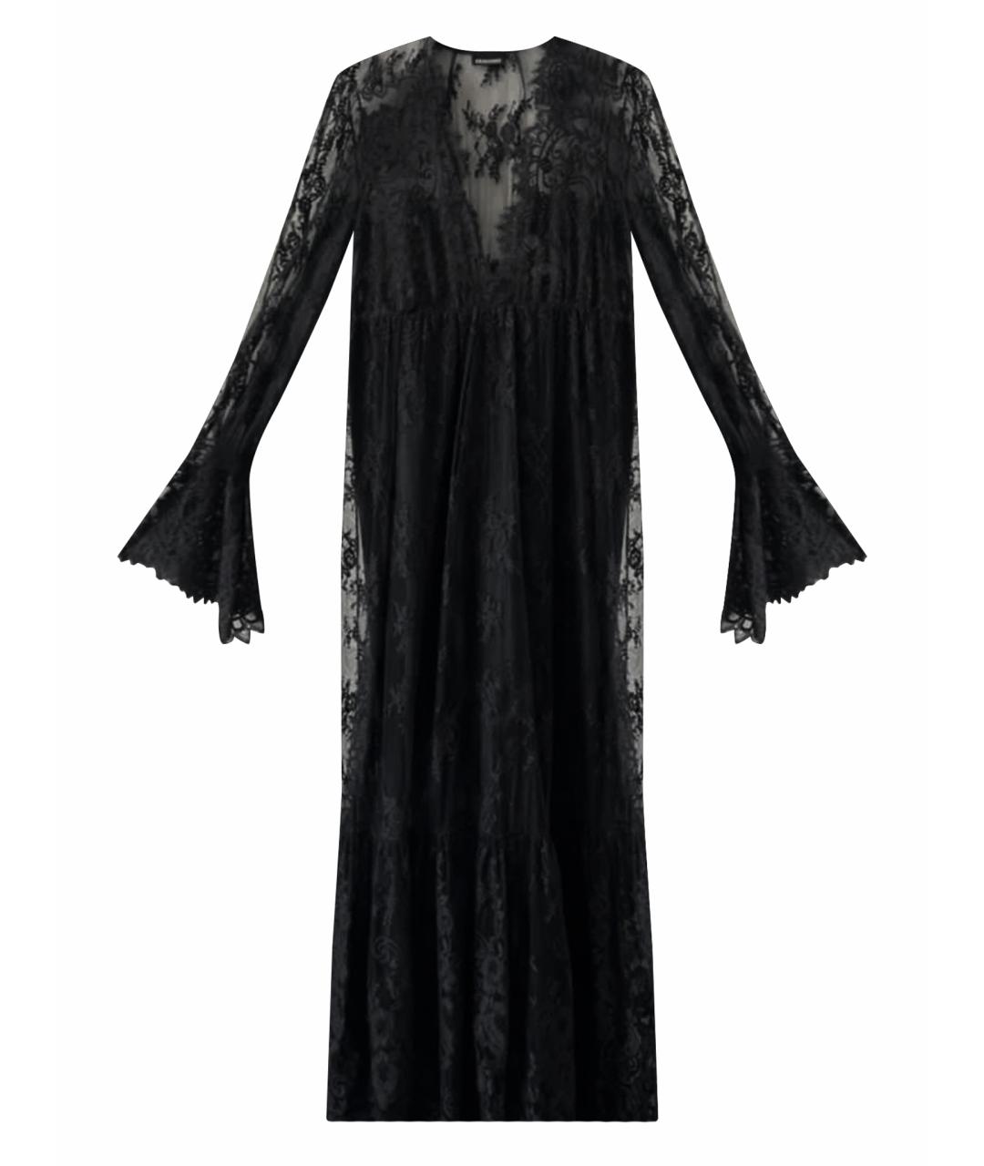 ERMANNO SCERVINO Черное полиамидовое платье, фото 1