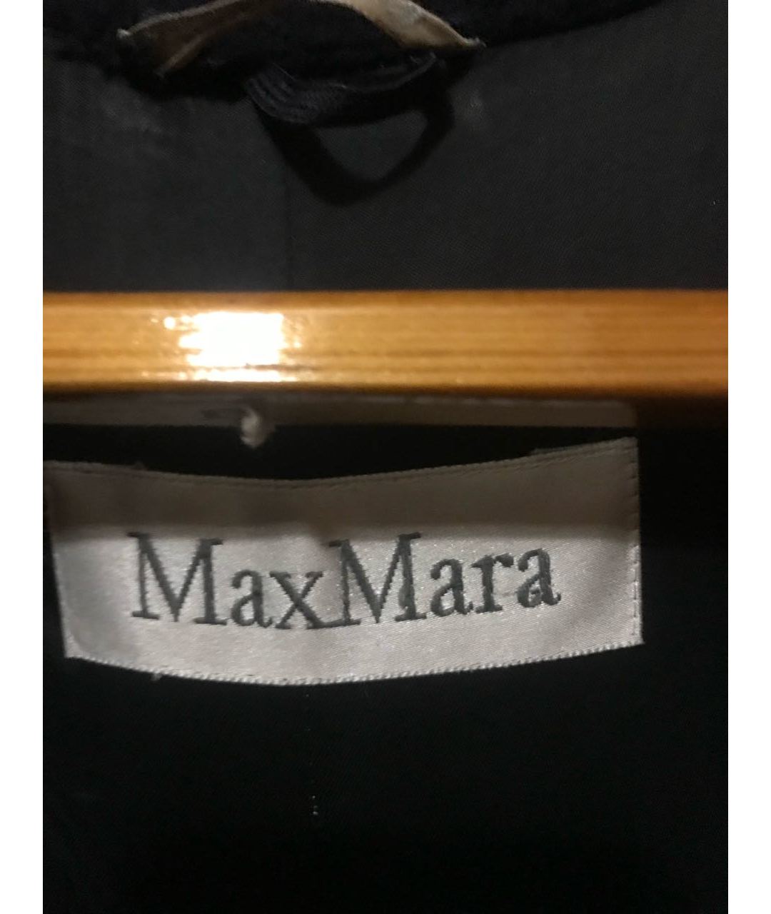 MAX MARA Синее шерстяное пальто, фото 4