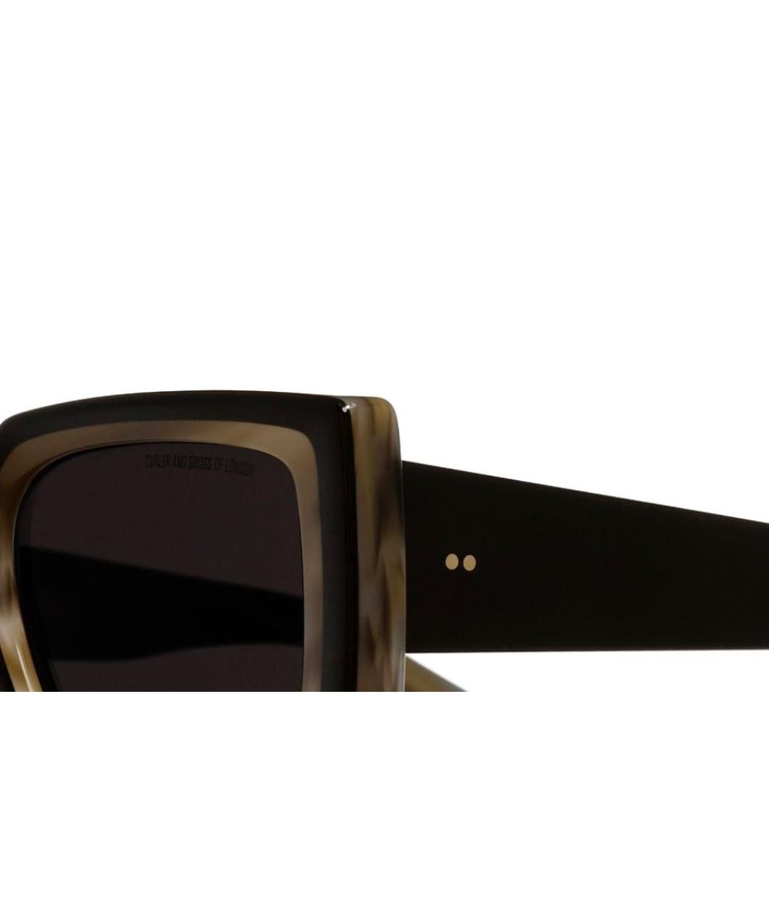 CUTLER & GROSS Коричневые солнцезащитные очки, фото 4