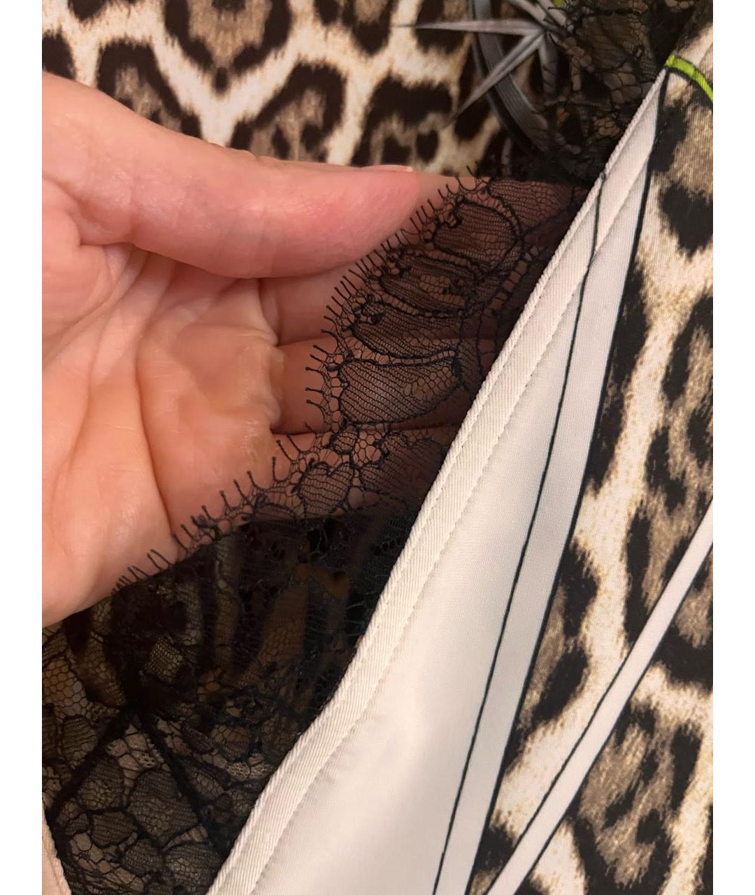 ROBERTO CAVALLI Мульти вискозная майка, фото 4