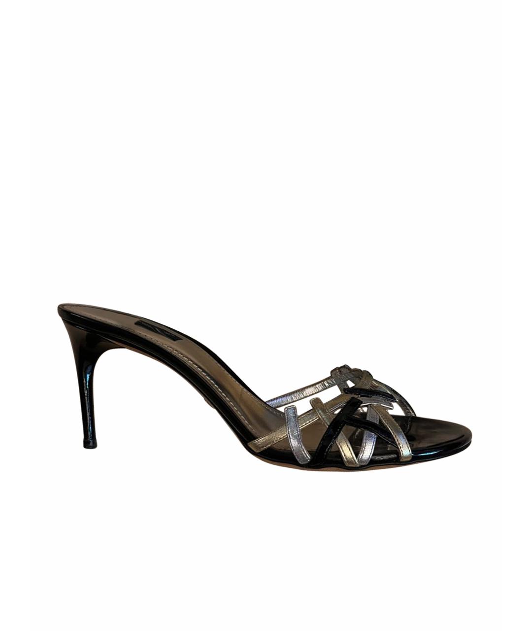 DOLCE&GABBANA Мульти кожаные босоножки, фото 1