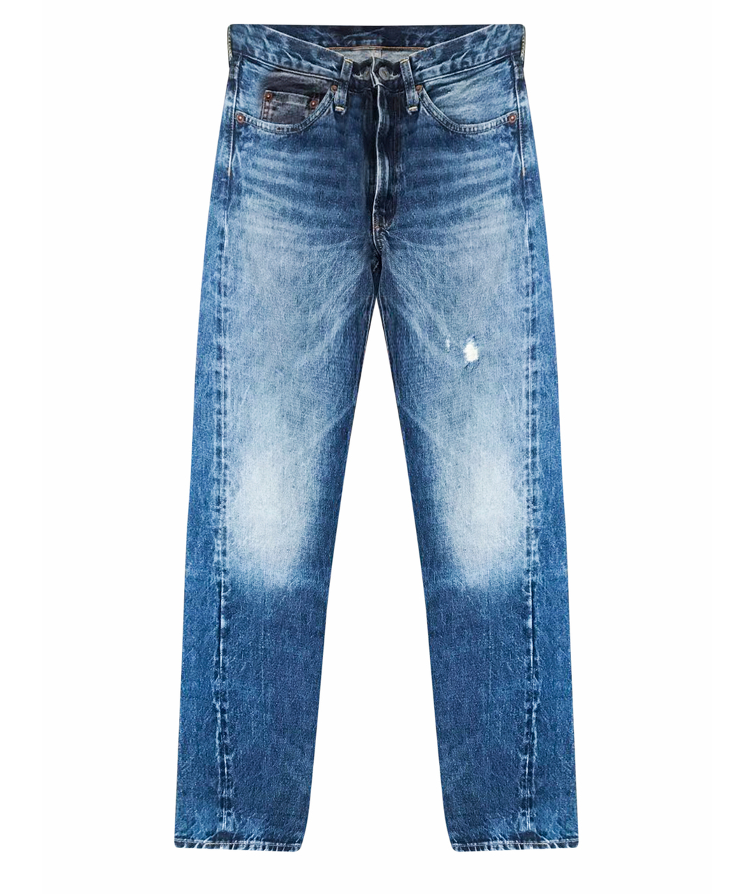 LEVI'S VINTAGE CLOTHING Синие хлопковые прямые джинсы, фото 1