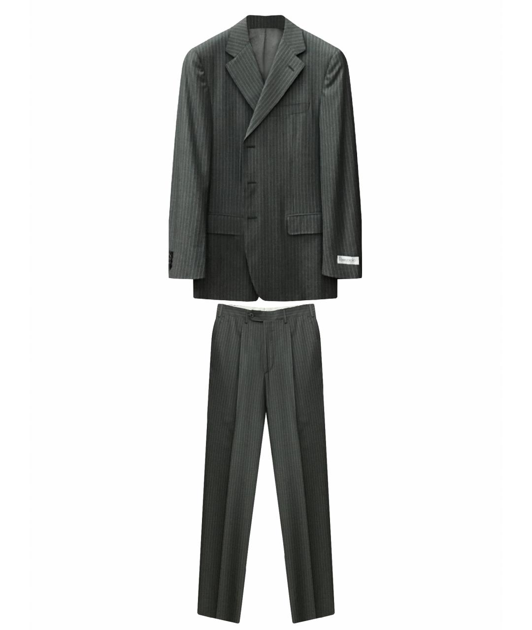 RAVAZZOLO Серый классический костюм, фото 1