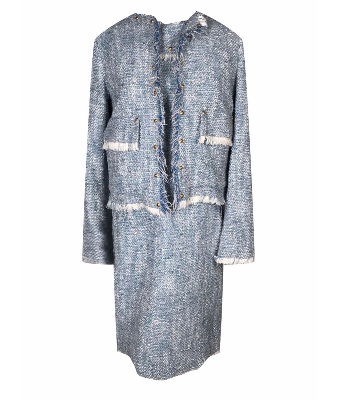 ESCADA Голубой хлопковый костюм с юбками для женщин – купить в интернет ...