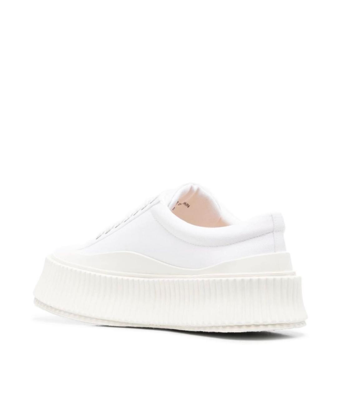 JIL SANDER Белые кеды, фото 2