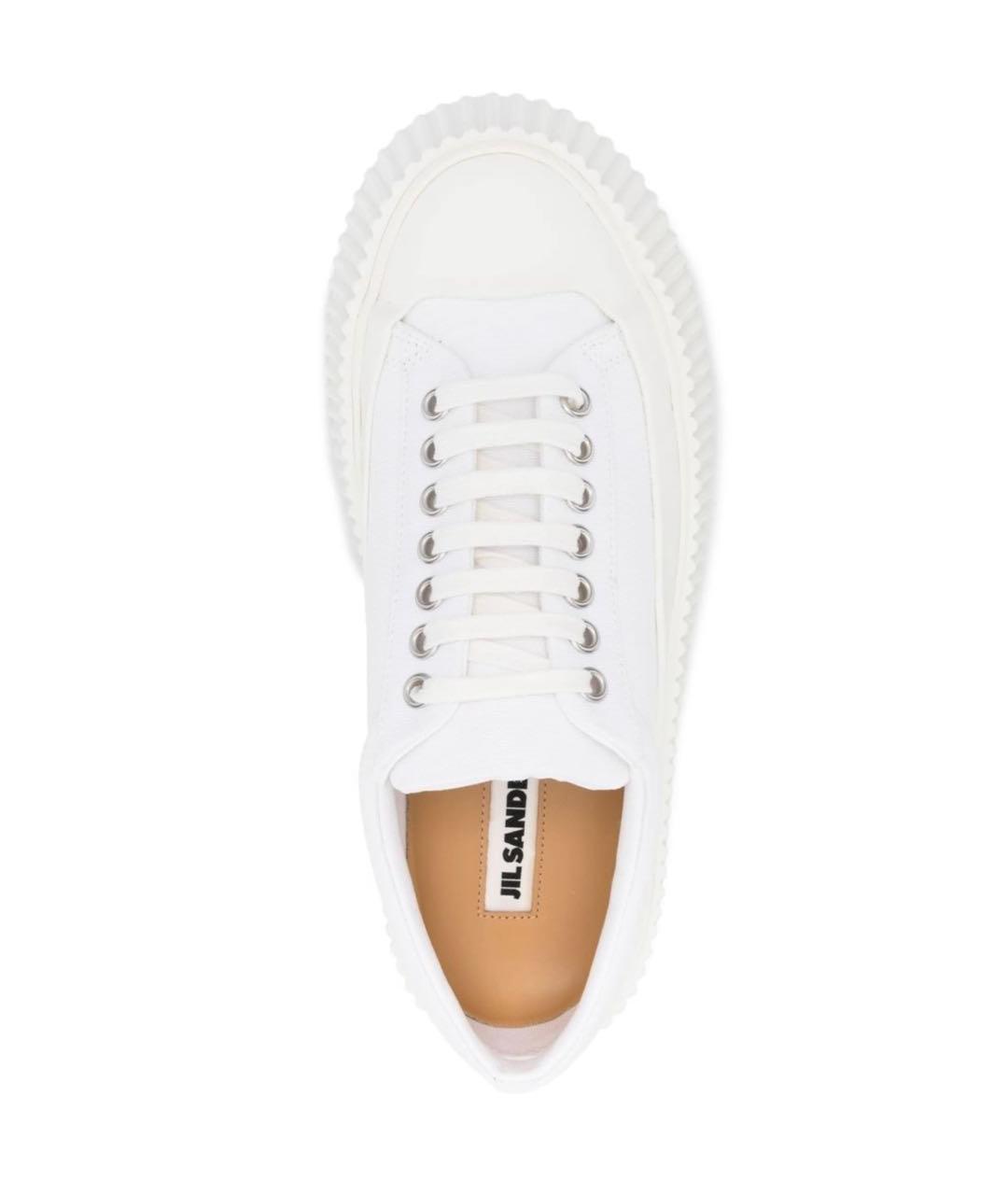 JIL SANDER Белые кеды, фото 3