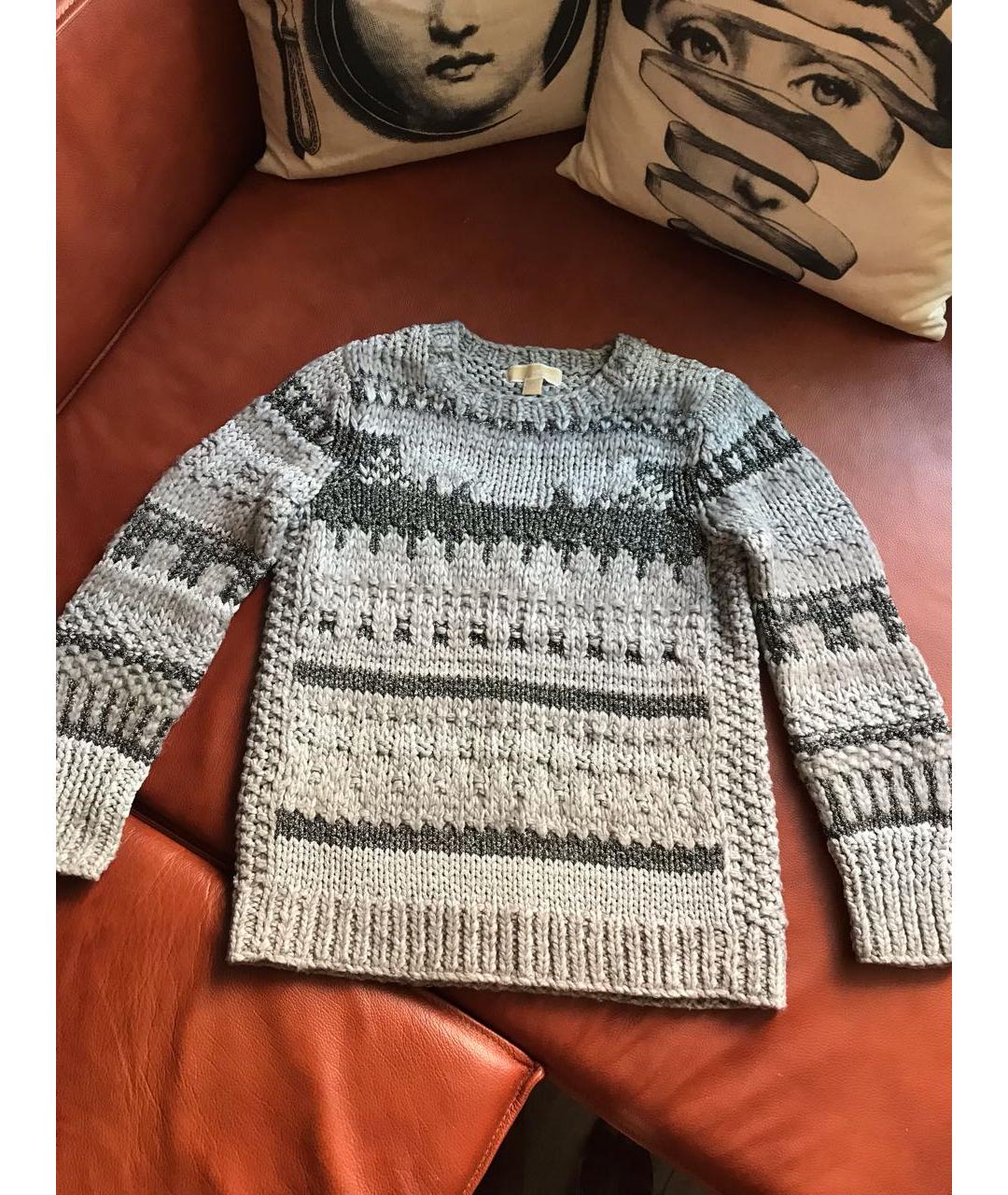 MICHAEL KORS Серебрянный полиэстеровый джемпер / свитер, фото 5