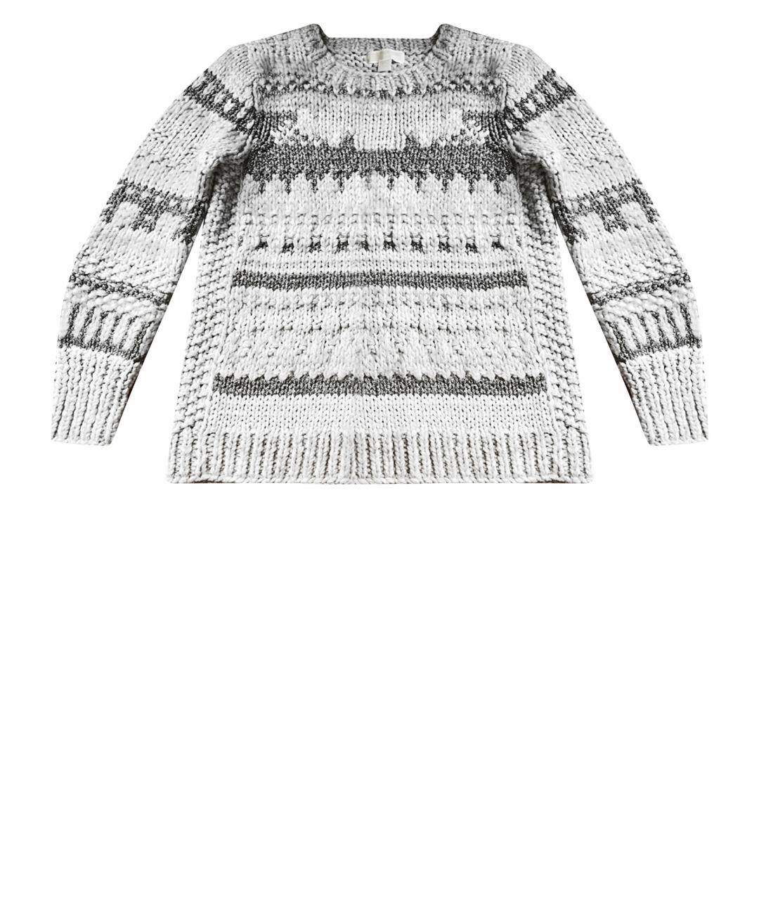 MICHAEL KORS Серебрянный полиэстеровый джемпер / свитер, фото 1