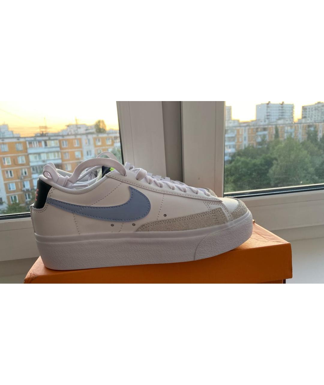 NIKE Белые кеды, фото 9