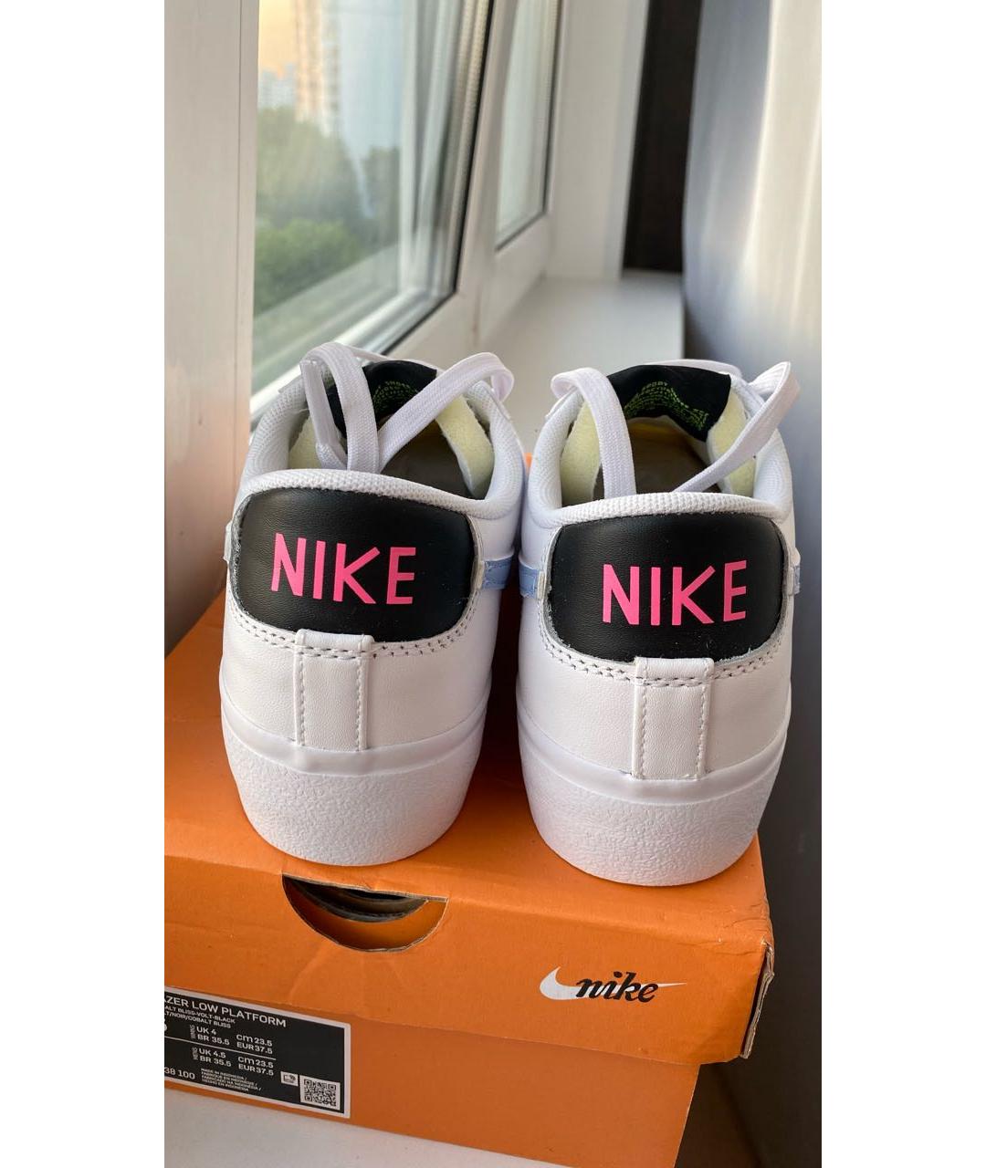 NIKE Белые кеды, фото 5