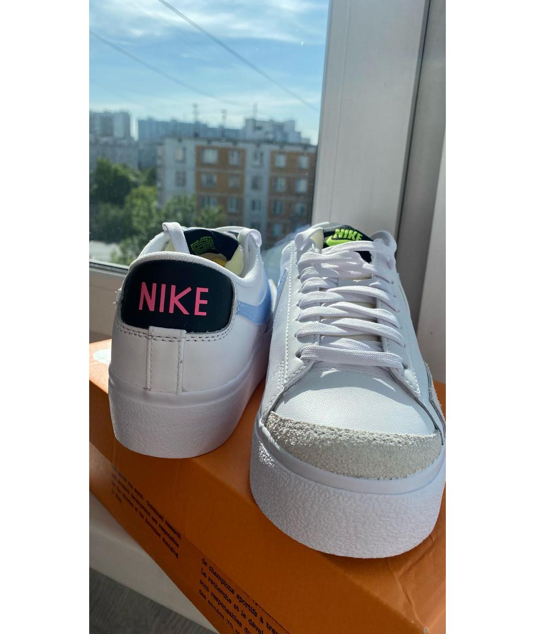 NIKE Белые кеды, фото 7