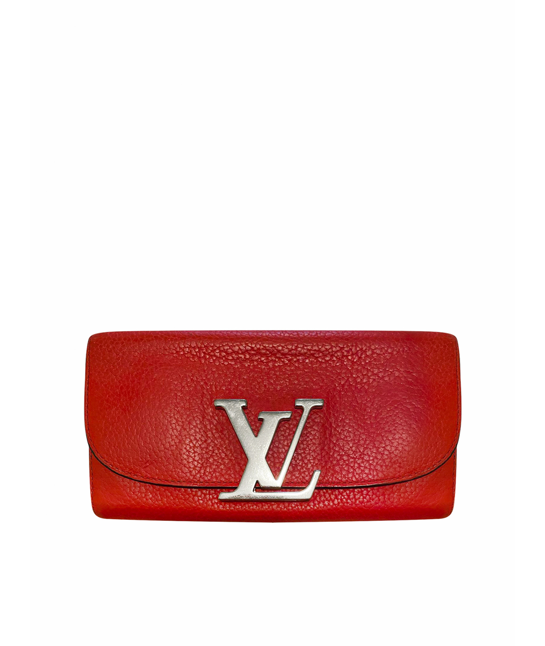 LOUIS VUITTON PRE-OWNED Красный кожаный кошелек, фото 1