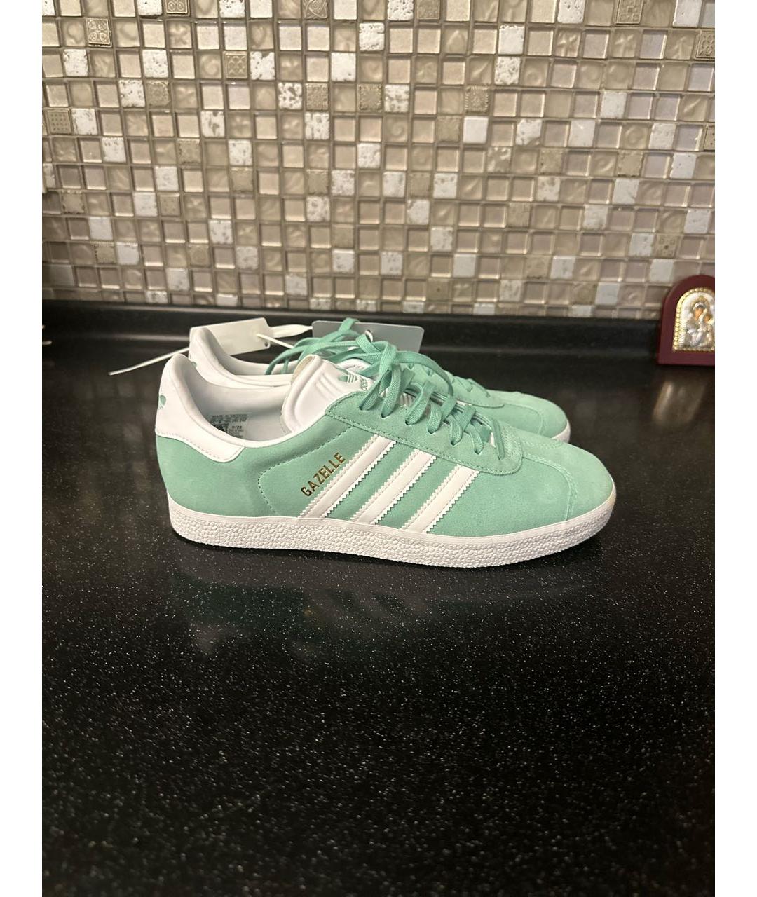 Adidas gazelle true green online