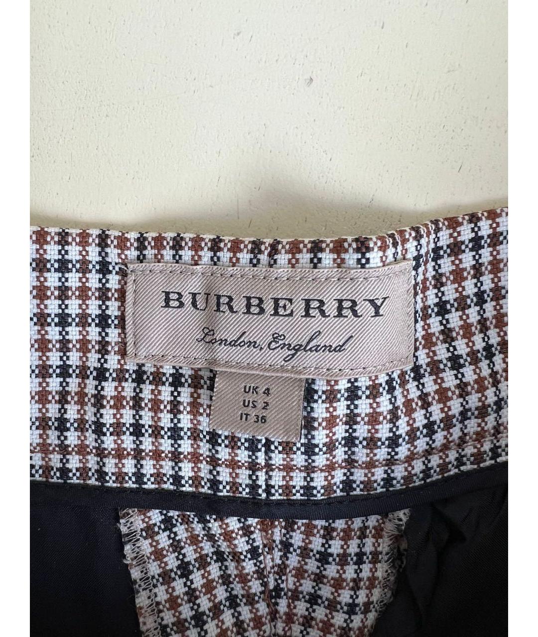 BURBERRY Прямые брюки, фото 4