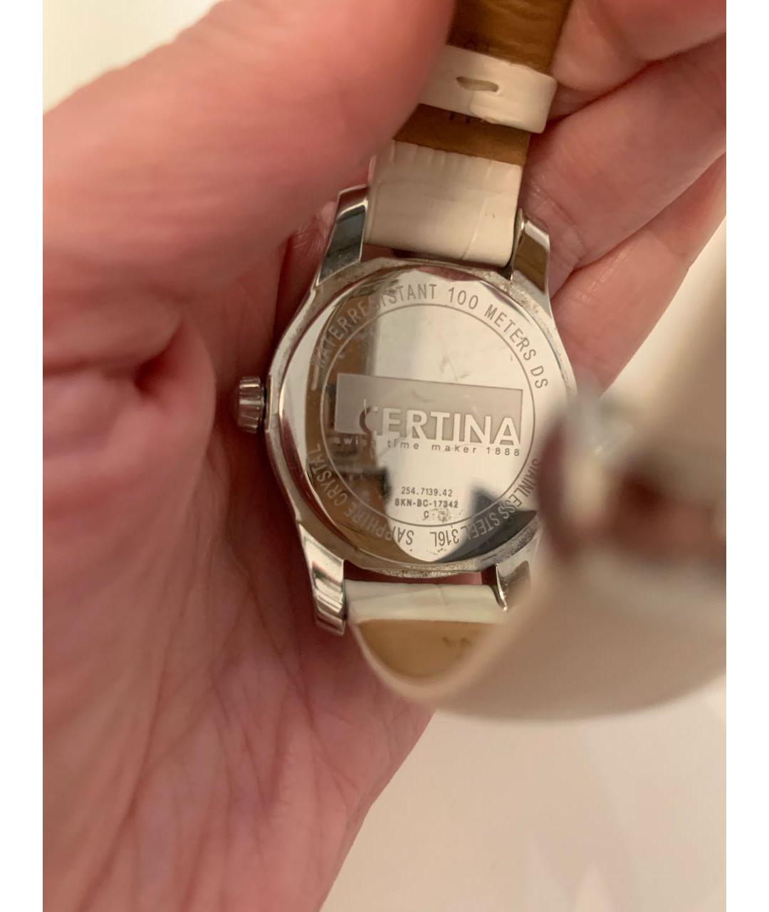 Certina Серебряные металлические часы, фото 3